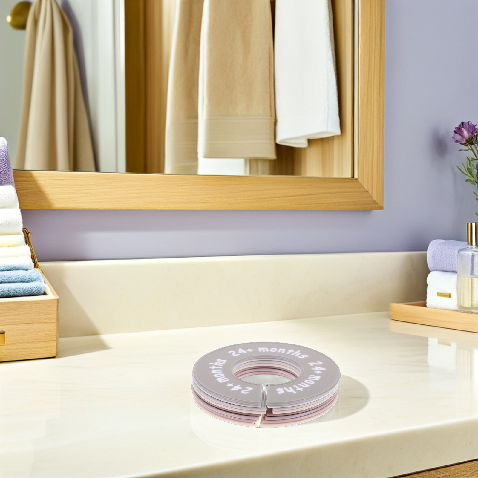 Baby Nursery Closet Organization - 1Set Round Closet Dividers Plastic Baby