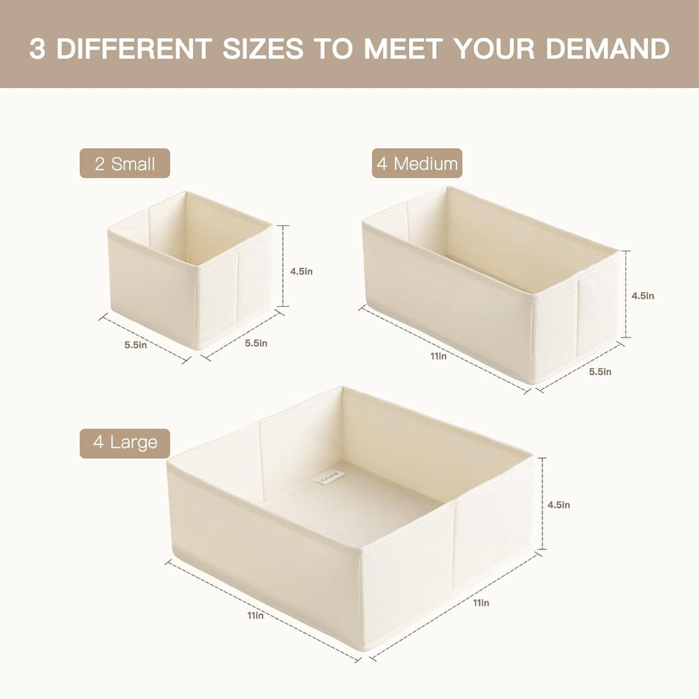 10 Pack Drawer Organizer for B - đánh giá và giá Baby Nursery Closet Organization