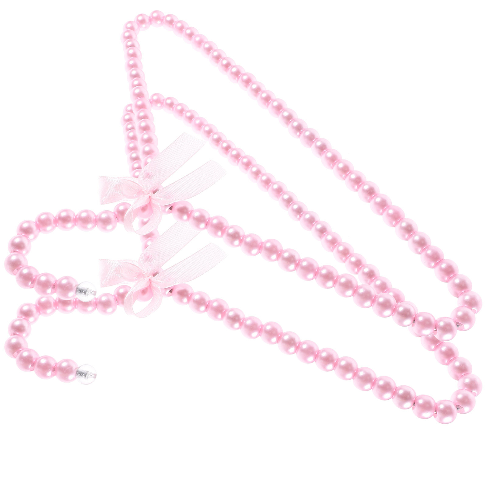 2Pcs Pearl Beaded Mini Hangers - đánh giá và giá Baby Nursery Closet Organization