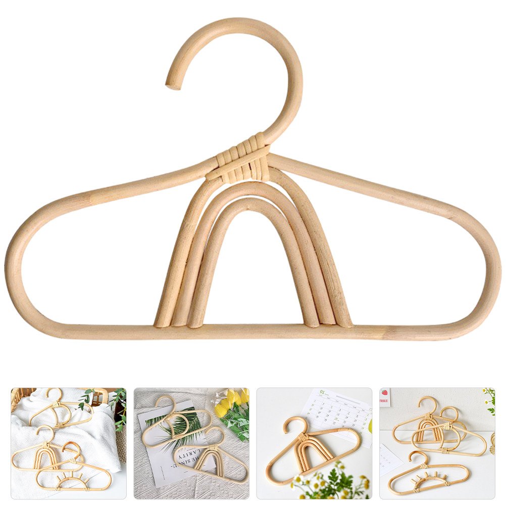 Rattan Toddler Hanger Compact  - đánh giá và giá Baby Nursery Closet Organization