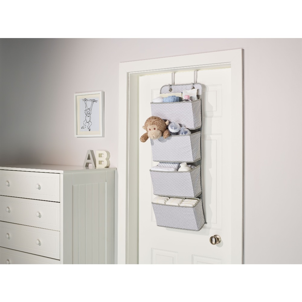 Pocket Nursery Hanging Organiz - đánh giá và giá Baby Nursery Closet Organization