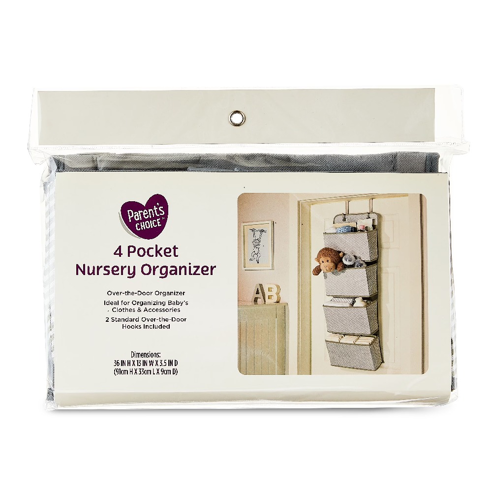 Pocket Nursery Hanging Organiz - đánh giá và giá Baby Nursery Closet Organization