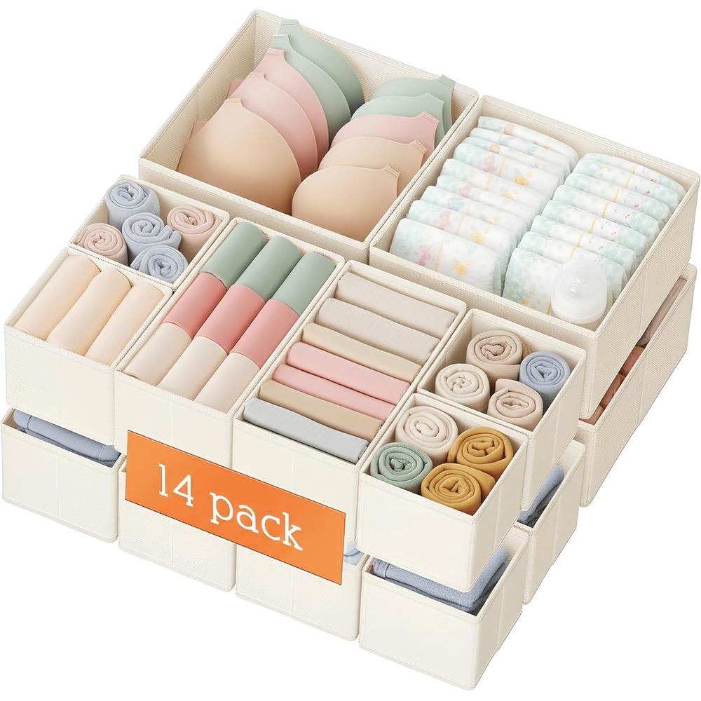 14 Pack Drer Organizer for Bab - đánh giá và giá Baby Nursery Closet Organization
